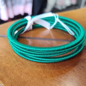 Green Bangle Bracelet Set